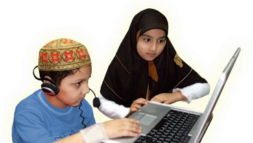 Child Reading Quran picture